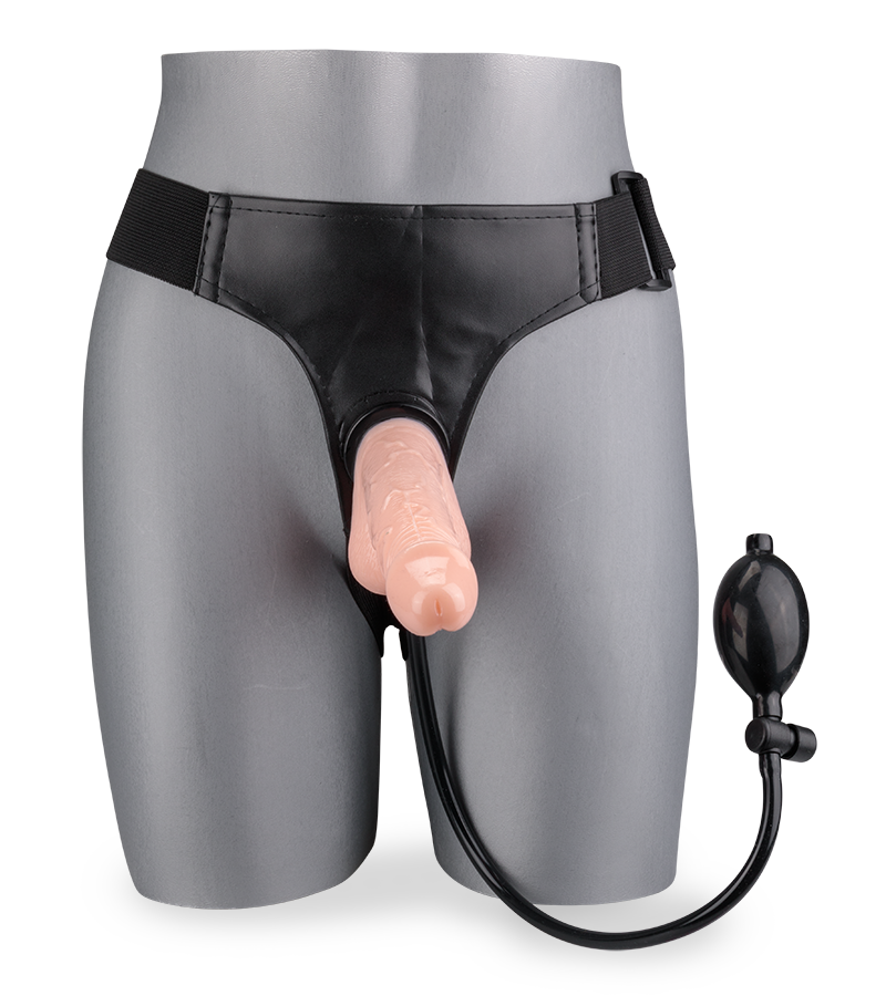 LOVE AND VIBES Gode Ceinture Gonflable à Pompe 2 LOVE AND VIBES Gode Ceinture Gonflable à Pompe – Image 2