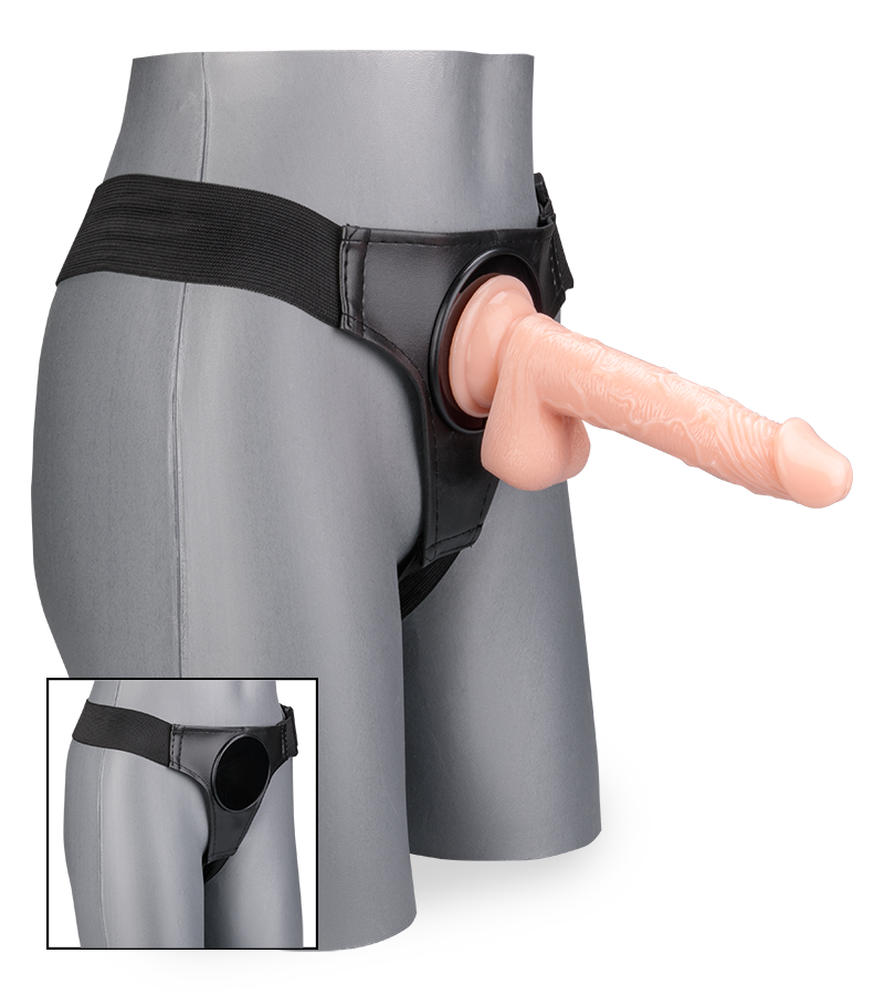 LOVE AND VIBES Gode Ceinture Ventousable 16,5cm Cody 1 LOVE AND VIBES Gode Ceinture Ventousable 16,5cm Cody