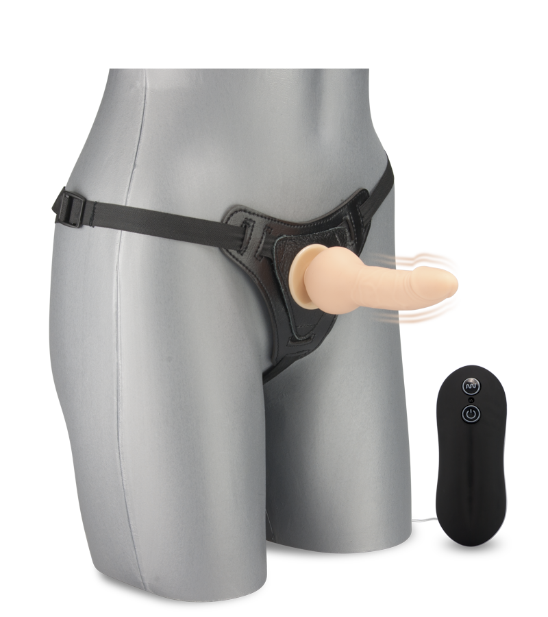 LOVE AND VIBES Gode Ceinture Vibrant à Boule 1 LOVE AND VIBES Gode Ceinture Vibrant à Boule