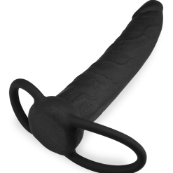 LOVE AND VIBES Gode Double Pénétrateur Anneau Cockring -Sextoys boutique gode double penetrateur anneau cockring 7
