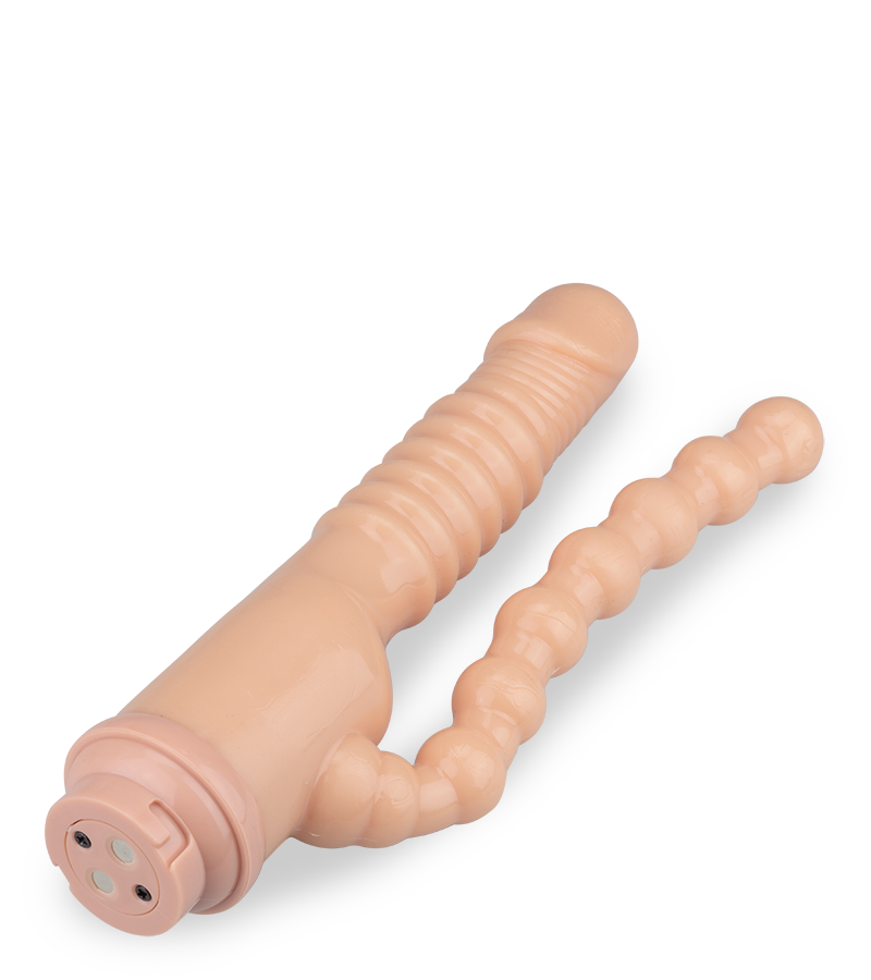 LOVE AND VIBES Gode Double Pénétration Pour Sex Machine Transportable 2 LOVE AND VIBES Gode Double Pénétration Pour Sex Machine Transportable – Image 2