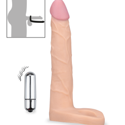 LOVE AND VIBES Gode Double Pénétration Vibrant Pour Couple