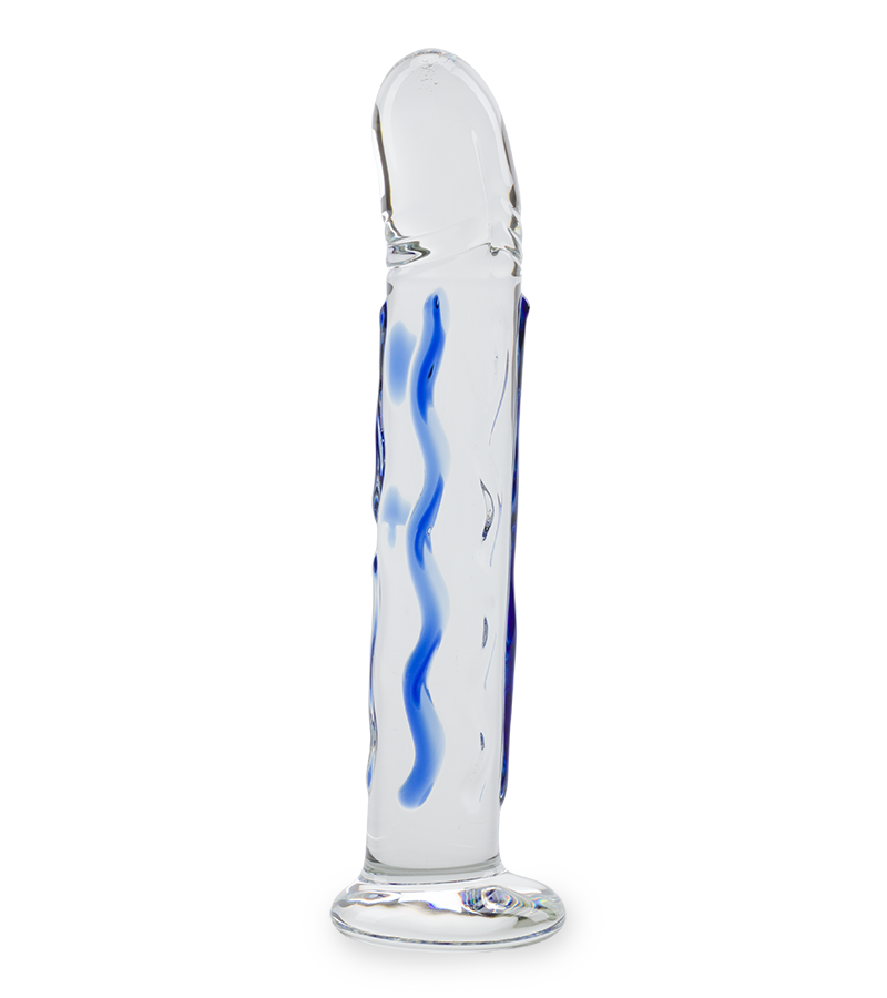 LOVE AND VIBES Gode En Verre Glow 1 LOVE AND VIBES Gode En Verre Glow