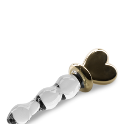 LOVE AND VIBES Gode En Verre Golden Heart -Sextoys boutique gode en verre golden heart 8