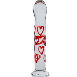 LOVE AND VIBES Gode En Verre Heart Bubble