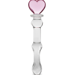 LOVE AND VIBES Gode En Verre Pretty Heart -Sextoys boutique gode en verre pretty heart 5