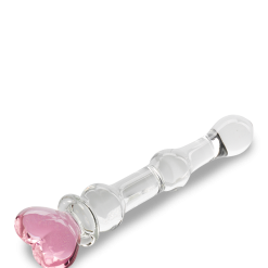 LOVE AND VIBES Gode En Verre Pretty Heart -Sextoys boutique gode en verre pretty heart 7