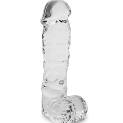 LOVE AND VIBES Gode En Verre Réaliste Leo