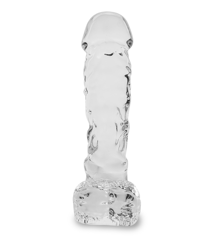 LOVE AND VIBES Gode En Verre Réaliste Leo 3 LOVE AND VIBES Gode En Verre Réaliste Leo – Image 3