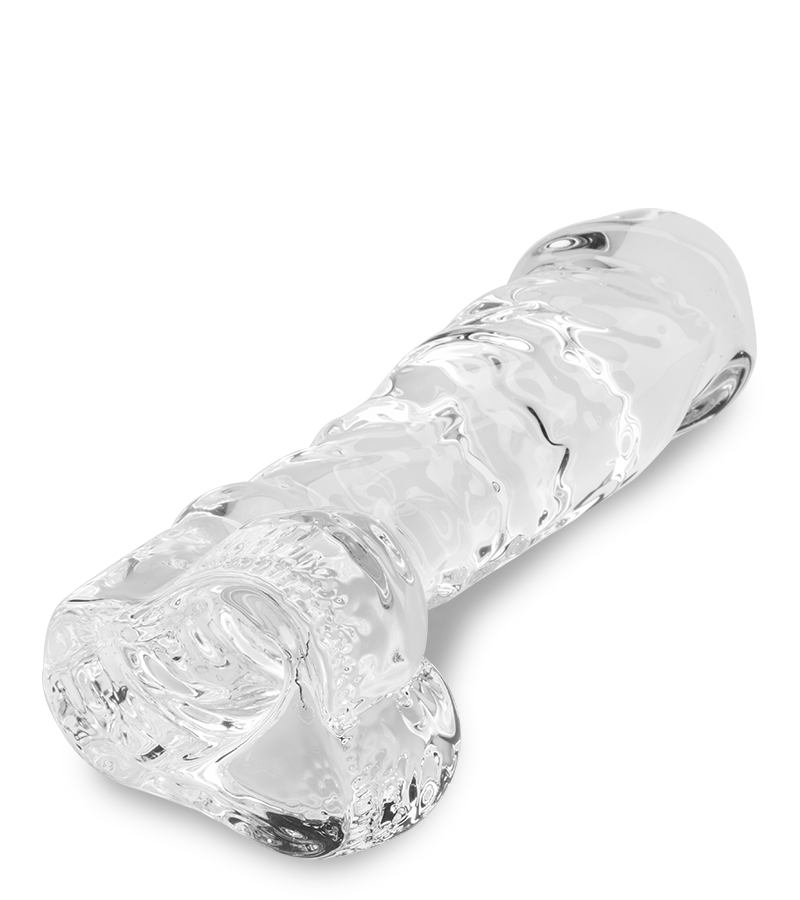 LOVE AND VIBES Gode En Verre Réaliste Leo 6 LOVE AND VIBES Gode En Verre Réaliste Leo – Image 6