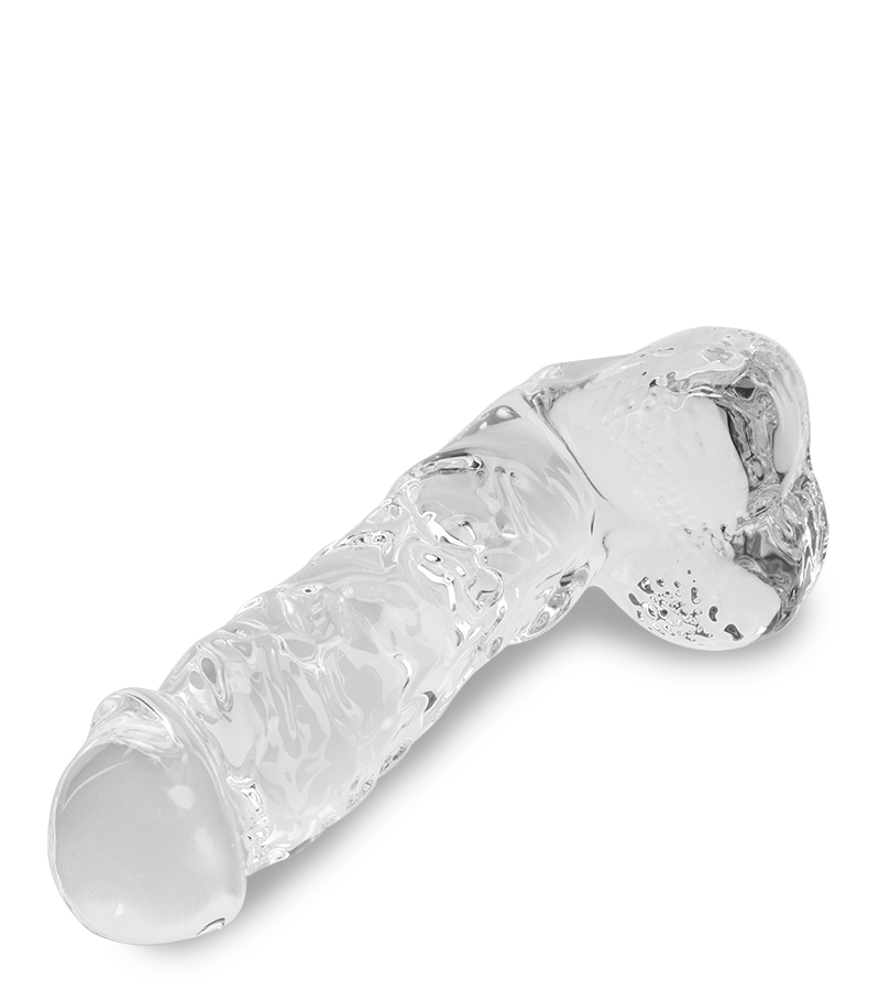 LOVE AND VIBES Gode En Verre Réaliste Leo 7 LOVE AND VIBES Gode En Verre Réaliste Leo – Image 7