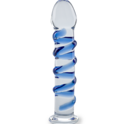LOVE AND VIBES Gode En Verre Swirl -Sextoys boutique gode en verre swirl 5