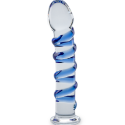 LOVE AND VIBES Gode En Verre Swirl -Sextoys boutique gode en verre swirl 6