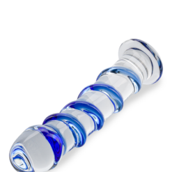 LOVE AND VIBES Gode En Verre Swirl -Sextoys boutique gode en verre swirl 9