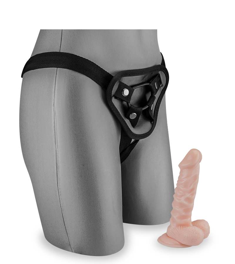 LOVE AND VIBES Gode Harnais à Ventouse Pour Femme 2 LOVE AND VIBES Gode Harnais à Ventouse Pour Femme – Image 2