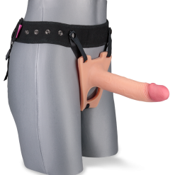 LOVE AND VIBES Gode Harnais Creux Réaliste Silicone