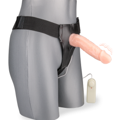 LOVE AND VIBES Gode Harnais Creux Vibrant Diamètre XL