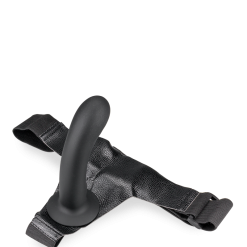 LOVE AND VIBES Gode Harnais Noir Silicone Doux Courbé 15,0cm -Sextoys boutique gode harnais noir silicone doux courbe 15 0cm 7