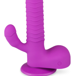 LOVE AND VIBES Gode Rabbit Va-et-vient Rotatif Ventouse -Sextoys boutique gode rabbit va et vient rotatif ventouse 5