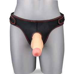 LOVE AND VIBES Gode Réaliste Courbé Avec Harnais Chief -Sextoys boutique gode realiste courbe avec harnais chief 6