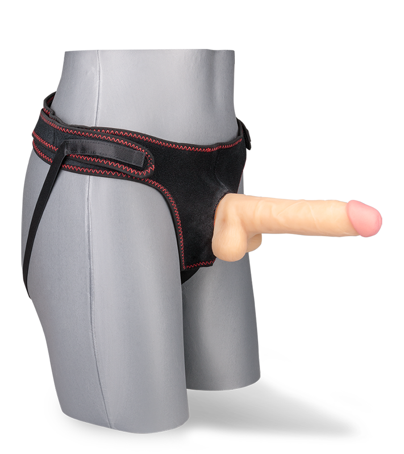 LOVE AND VIBES Gode Ventouse Réaliste Avec Harnais Jupiter 1 LOVE AND VIBES Gode Ventouse Réaliste Avec Harnais Jupiter