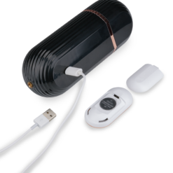 LOVE AND VIBES Gode Vibrant Va-et-vient Télécommandé Avec Ventouse Owen -Sextoys boutique gode vibrant va et vient telecommande avec ventouse owen 8