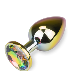 LOVE AND VIBES Gros Bijou Anal Rosebud Arc En Ciel -Sextoys boutique gros bijou anal rosebud arc en ciel 7