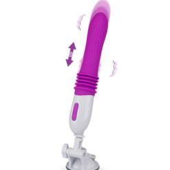 LOVE AND VIBES Gros Vibromasseur Va-et-vient à Ventouse