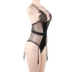 LOVE AND VIBES Guêpière Deluxe à Lacets 35 LOVE AND VIBES Guêpière Deluxe à Lacets -Sextoys boutique guepiere deluxe a lacets 16