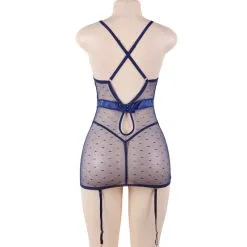 LOVE AND VIBES Guêpière Sexy à Points Et Dentelle 42 LOVE AND VIBES Guêpière Sexy à Points Et Dentelle -Sextoys boutique guepiere sexy a points et dentelle 20