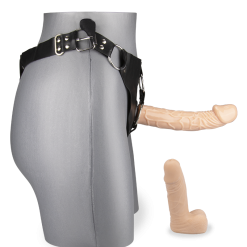 LOVE AND VIBES Harnais Avec 2 Godes Ceinture -Sextoys boutique harnais avec 2 godes ceinture 5