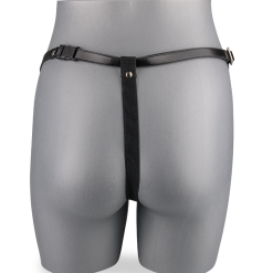 LOVE AND VIBES Harnais Double Godemiché Creux -Sextoys boutique harnais double godemiche creux 6