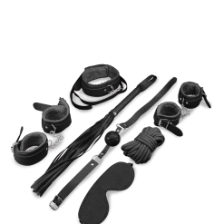 LOVE AND VIBES Kit BDSM Bondage 8 Pièces