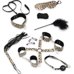 LOVE AND VIBES Kit Jouets Et Accessoires Bdsm 11 Pièces
