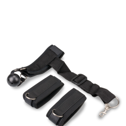 LOVE AND VIBES Kit Soumission Gag Ball Et Menottes -Sextoys boutique kit soumission gag ball et menottes 8