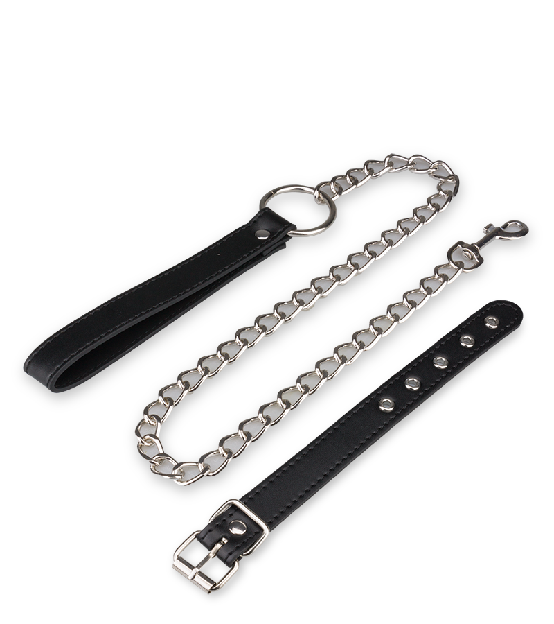 LOVE AND VIBES Laisse Cuir BDSM Pour Pénis 2 LOVE AND VIBES Laisse Cuir BDSM Pour Pénis – Image 2