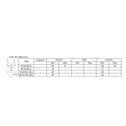 LOVE AND VIBES Lingerie Sexy Noire à Fleurs Blanches -Sextoys boutique lingerie sexy noire a fleurs blanches 12