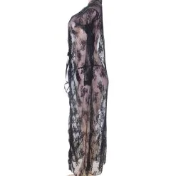 LOVE AND VIBES Longue Nuisette Tentation Transparente 19 LOVE AND VIBES Longue Nuisette Tentation Transparente -Sextoys boutique longue nuisette tentation transparente 11