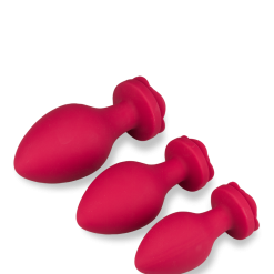 LOVE AND VIBES Lot De 3 Plugs En Silicone Forever -Sextoys boutique lot de 3 plugs en silicone forever 8