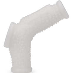 LOVE AND VIBES Manchon De Pénis Et Testicules Vibrant Nodulé Everest -Sextoys boutique manchon de penis et testicules vibrant nodule everest 5