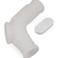 LOVE AND VIBES Manchon De Pénis Et Testicules Vibrant Nodulé Everest -Sextoys boutique manchon de penis et testicules vibrant nodule everest 7