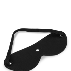 LOVE AND VIBES Masque Loup Cuir Noir Et Rivets -Sextoys boutique masque loup cuir noir et rivets 7