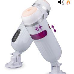 LOVE AND VIBES Masturbateur Snowstorm Airbag 10 Modes Et Chauffant