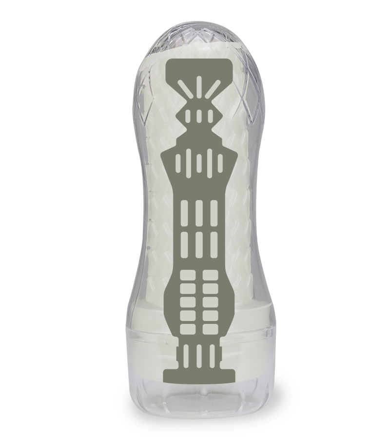 LOVE AND VIBES Masturbateur Strié Phosphorescent Lumino 3 LOVE AND VIBES Masturbateur Strié Phosphorescent Lumino – Image 3