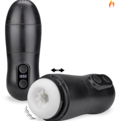 LOVE AND VIBES Masturbateur Vibrant Chauffant Et Va-et-vient Diego