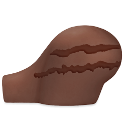 LOVE AND VIBES Méga Fessier Black 10,0kg Vagin Et Anus -Sextoys boutique mega fessier black 10 0kg vagin et anus 8