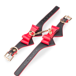LOVE AND VIBES Menottes à Nœuds Papillons Be Mine -Sextoys boutique menottes a noeuds papillons be mine 7