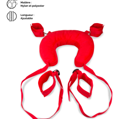 LOVE AND VIBES Menottes Bondage Chevilles Et Poignets Avec Coussin -Sextoys boutique menottes bondage chevilles et poignets avec coussin 10