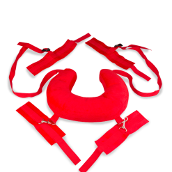 LOVE AND VIBES Menottes Bondage Chevilles Et Poignets Avec Coussin -Sextoys boutique menottes bondage chevilles et poignets avec coussin 12