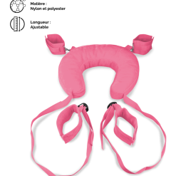 LOVE AND VIBES Menottes Bondage Chevilles Et Poignets Avec Coussin -Sextoys boutique menottes bondage chevilles et poignets avec coussin 16